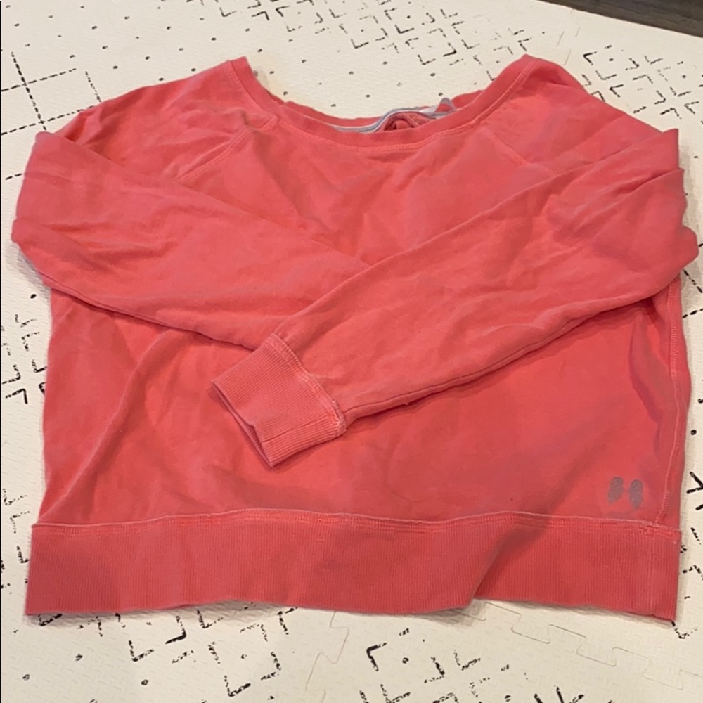 XS VS open back sweatshirt